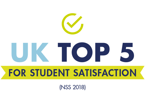 UK Top 5 for Student satisfaction